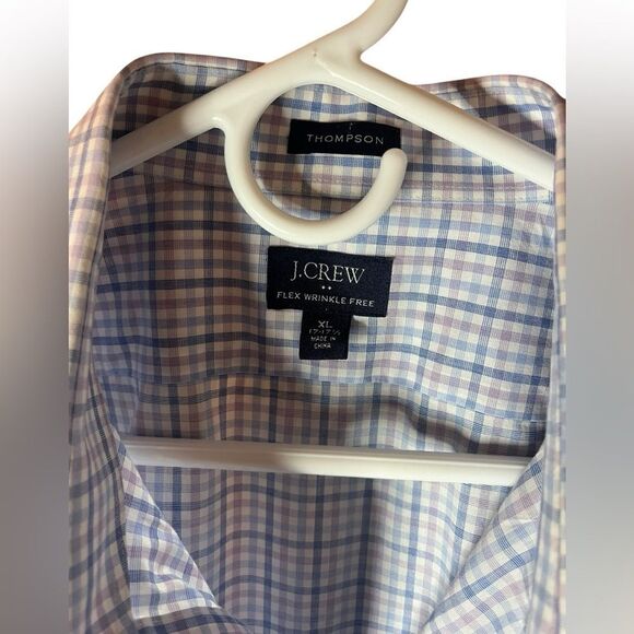 J.CREW THOMPSON FLEX WRINKLE FREE BUTTON UP MENS SIZE XL - Picture 4 of 9